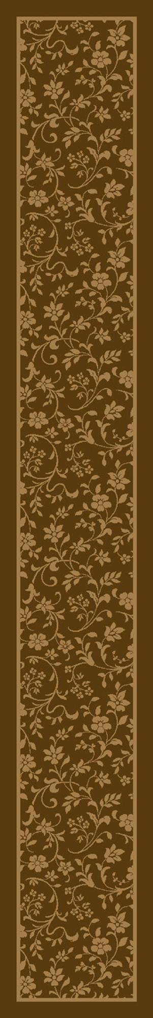 Brocade-05406 Golden Amber 2'4"X15'6" Runner