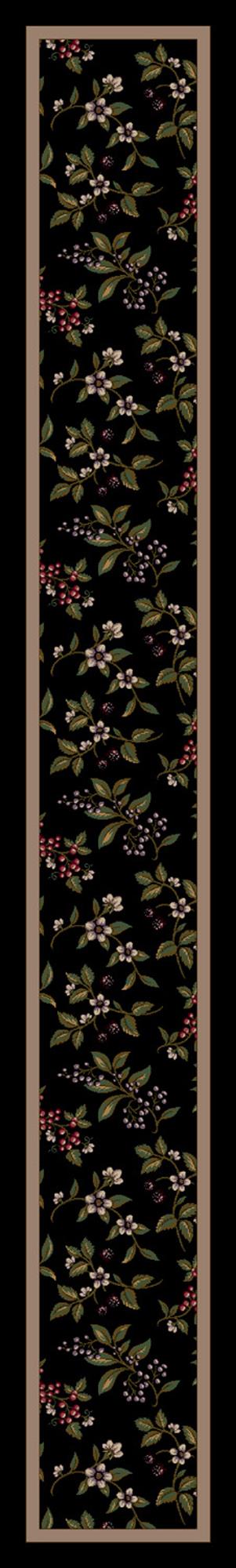 Wildberry-13006 Onyx 2'4"X15'6" Runner
