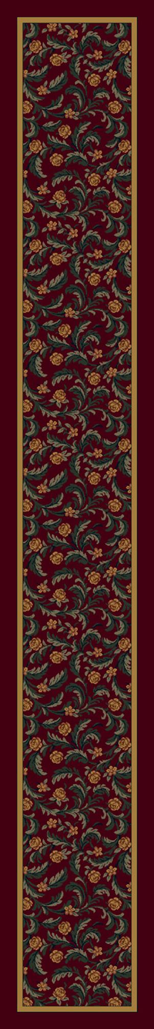 Latin Rose-10006 Garnet Ii 2'4"X15'6" Runner