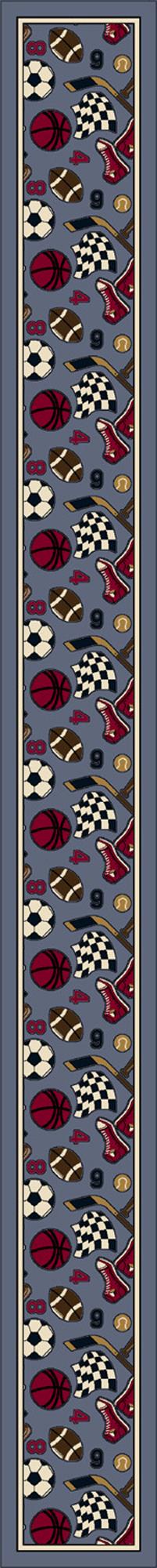 Good Sports-07006 Lapis 2'4"X23'2" Runner