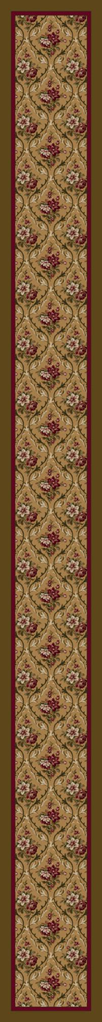 Bouquet Lace-04306 Maize Ii 2'4"X23'2" Runner
