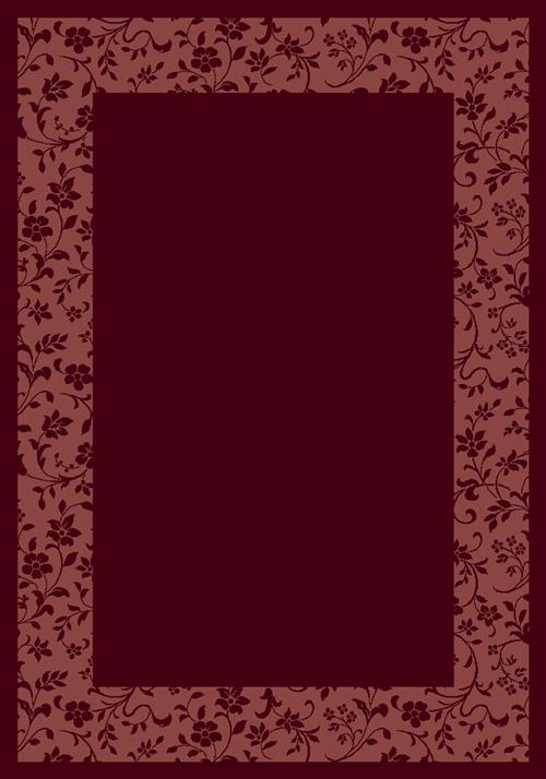 Brocade-10006 Garnet 7'7"X7'7" Round