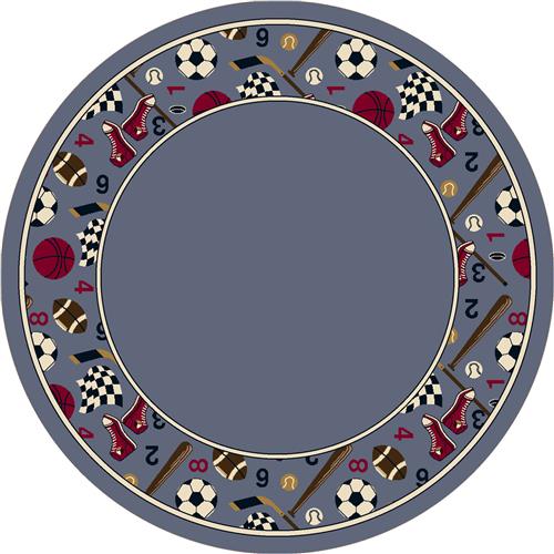 Good Sports-07006 Lapis 7'7"X7'7" Round