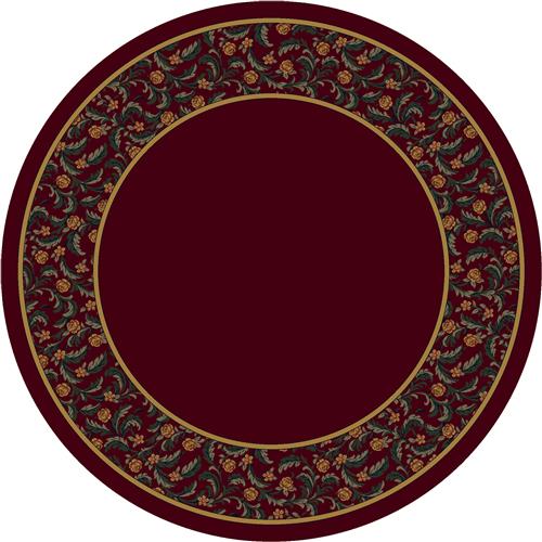 Latin Rose-10006 Garnet Ii 7'7"X7'7" Round