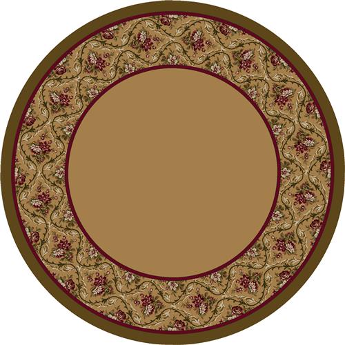 Bouquet Lace-04306 Maize Ii 7'7"X7'7" Round