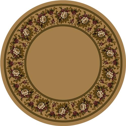 Floral Lace-04306 Maize Ii 7'7"X7'7" Round