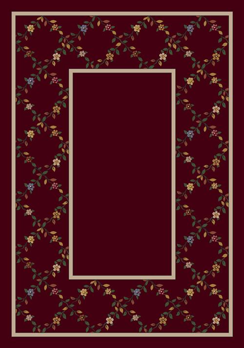 Maiden-10006 Garnet 7'7"X7'7" Round
