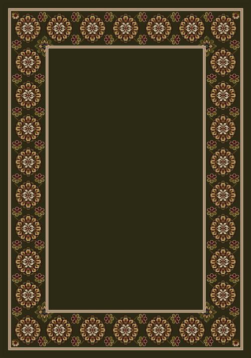 Kabul-11506 Olive 7'7"X7'7" Round