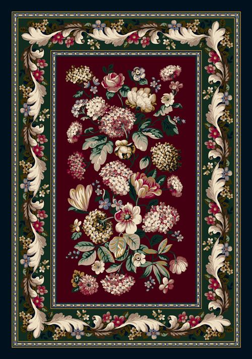Chelsea Rug-10000 Garnet 5'4"X7'8" Rectangular