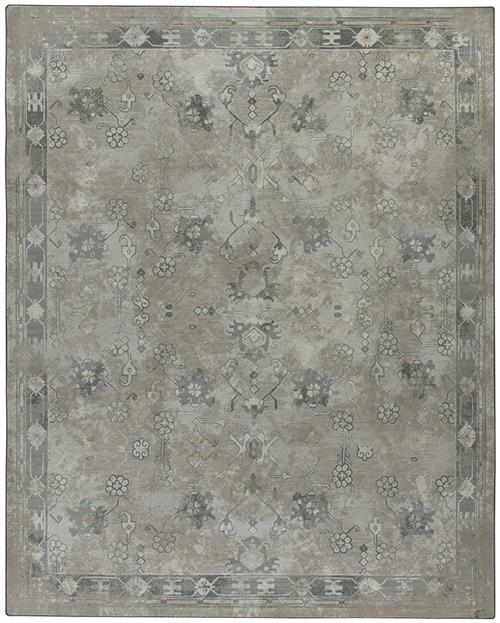 Croft-Worn Pewter 10'9"X13'2" Rectangular