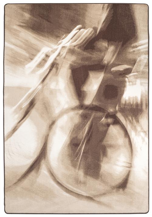 Leisure Ride-Sepia 5'4"X7'8" Rectangular