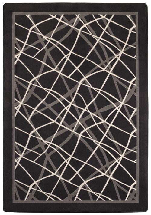 Cordas-Grayscale 5'4"X7'8" Rectangular