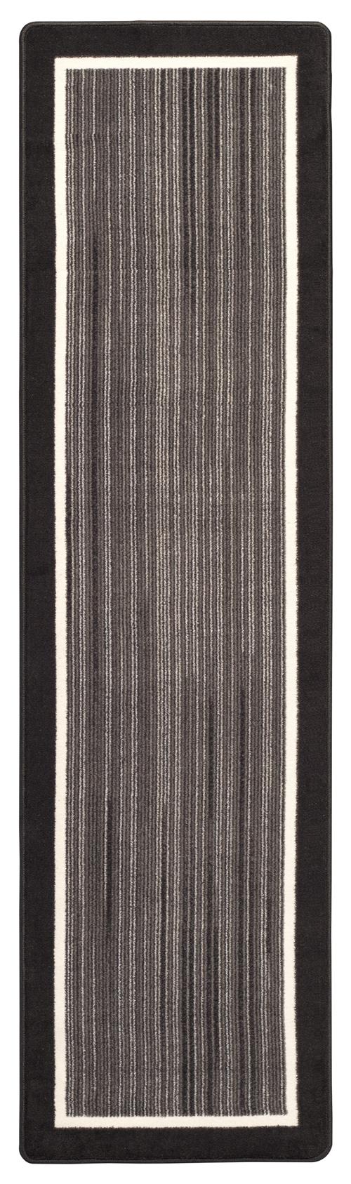 Night Rhythm-Grayscale 2'1"X7'8" Runner
