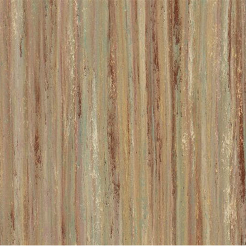 Marmoleum Striato Original in Oxidized Copper Vinyl Sheet Goods