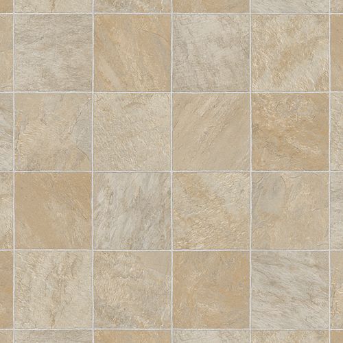 Fieldcrest in Honey Slate Vinyl Sheet Goods