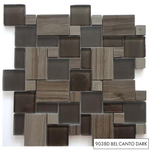 Opera in Bel Canto Dark Glass Tile