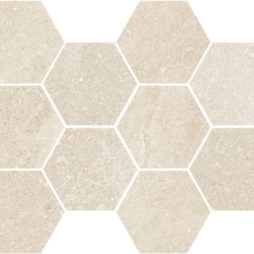 Austral in Ivory - Hexagon M Tile