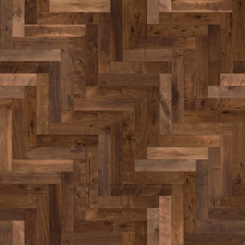 Revival Walnut Herringbone in Rye