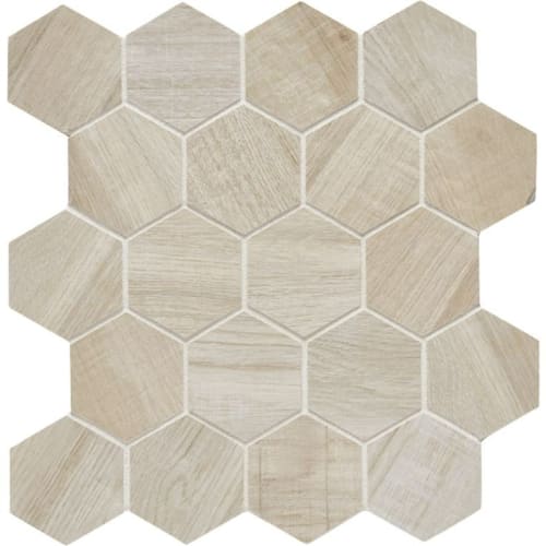 Aequa in Nix Hex Mosaic Tile