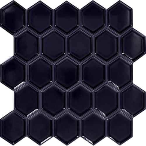 Artefino Jewel In Obsidian Framed Hex