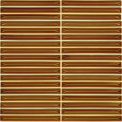 Artefino Vintage In Amber Pyramid Wave Crest