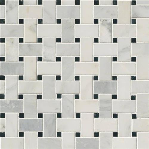 Arabescato Carrara In Arabescato Carrara - Black White Basket