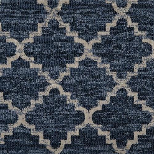 Art Deco in Midnight Carpet