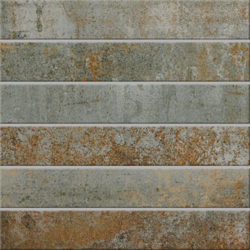 Altered State In Steel Gaze Mosaic 2"X12"