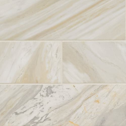 Athena Gold in Athena Gold 4x12 Natural Stone