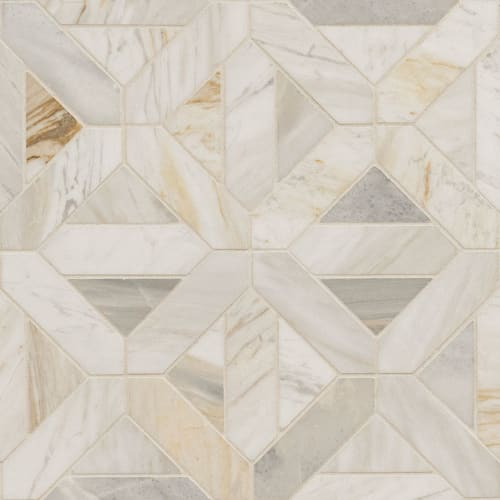 Athena Gold in Athena Gold Geometrica Honed Natural Stone