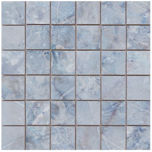Atlantis Collection in Atlantis Blue Mosaic Glass Tile