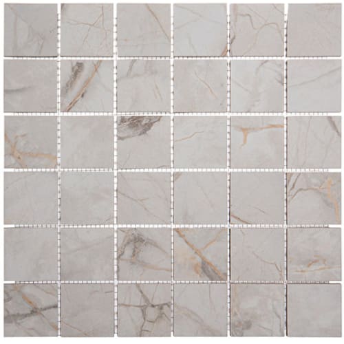 Axor Collection in Axor Gold Mosaic Glass Tile