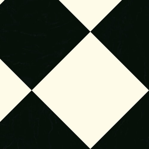 CushionStep in Black/White Vinyl Sheet Goods