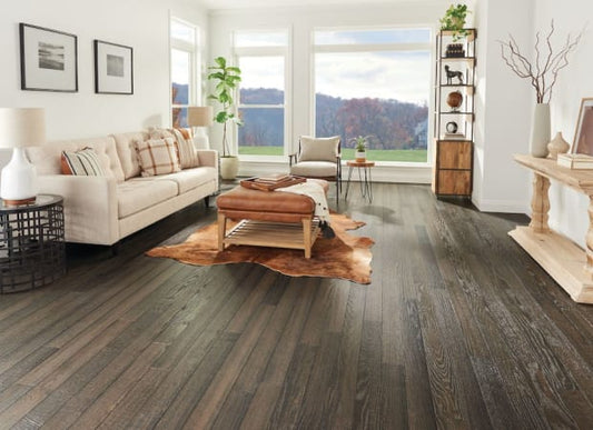 Barnwood Living Northern Red Oak Engineered in Split Rail 4" | Bruce