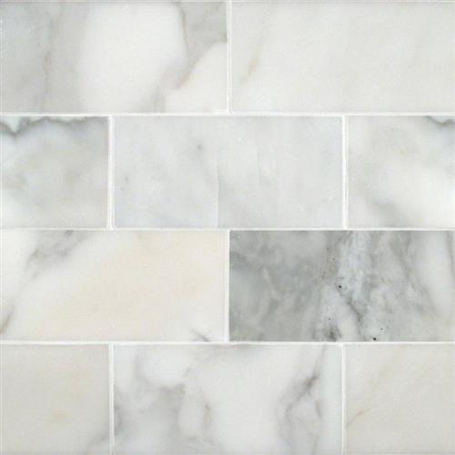 Calacatta Marble In Calacatta Marble - 3X6 Subway