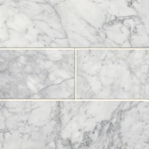 Carrara White In Carrara White - Subway 4X12