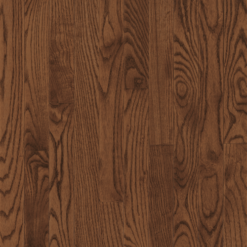 Dundee Red Oak Solid in Saddle 2.25" | Bruce