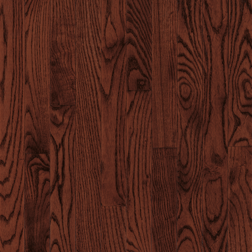 Dundee Red Oak Solid in Cherry 2.25" | Bruce