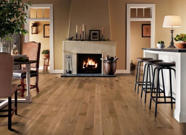 Dundee White Oak Solid in Natural 4" | Bruce