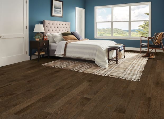 Dundee Red Oak Solid in Autumn Forest 5" | Bruce