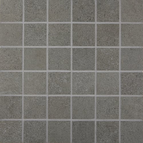 Cemento Rasato in Antracite Mosaic Tile