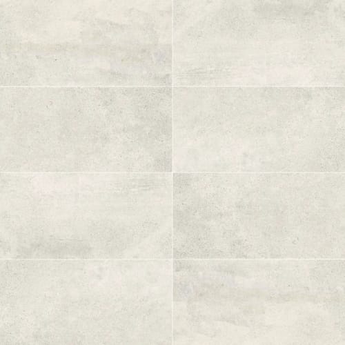 Cemento Rasato in Bianco Tile