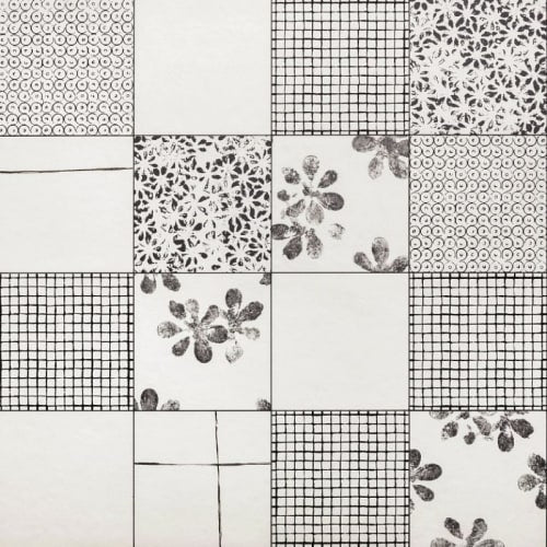 Chymia in White Mix 2 Tile