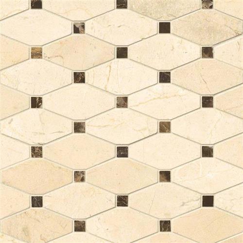 Crema Marfil in Crema Marfil - Elongated Octagon Natural Stone