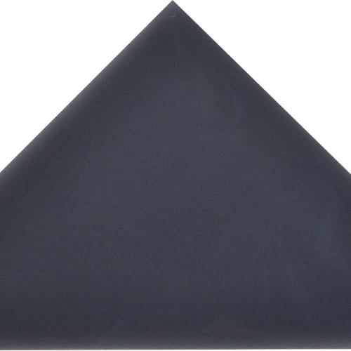 Cursive In Charcoal Mosaic 6"X6" Triangle