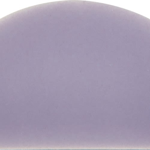 Cursive In Iris Mosaic 2"X4" Demilune