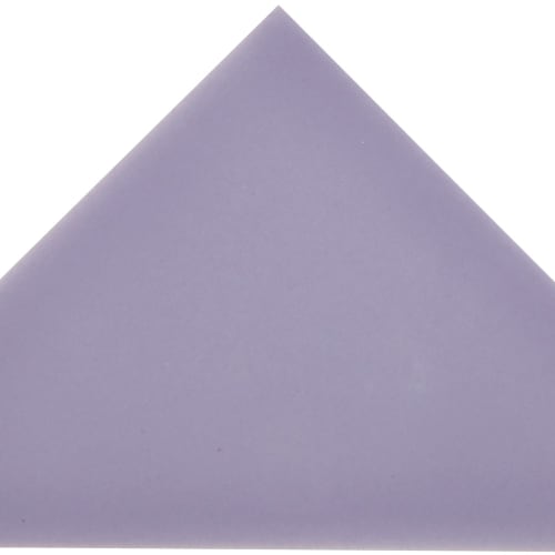 Cursive In Iris Mosaic 6"X6" Triangle