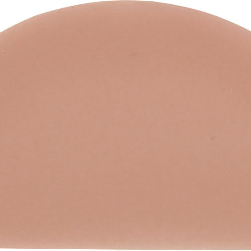 Cursive In Rose Gold Mosaic 2"X4" Demilune