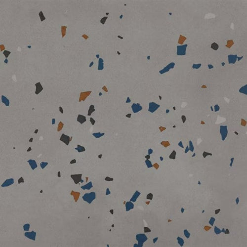 Color Story Floor In Storm Gray Speckle-12X12