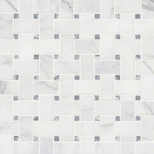 Calacatta Cressa In Calacatta Cressa Basketweave Honed